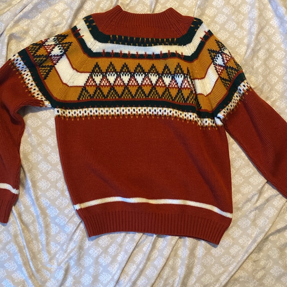 Vintage mens large knit sweater Jc penny - Picture 5 of 8